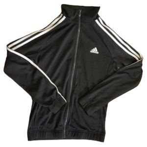 Adidas 3-Stripe Black Track Jacket Men's Small S | 3 Stripe | Embroidered Logo